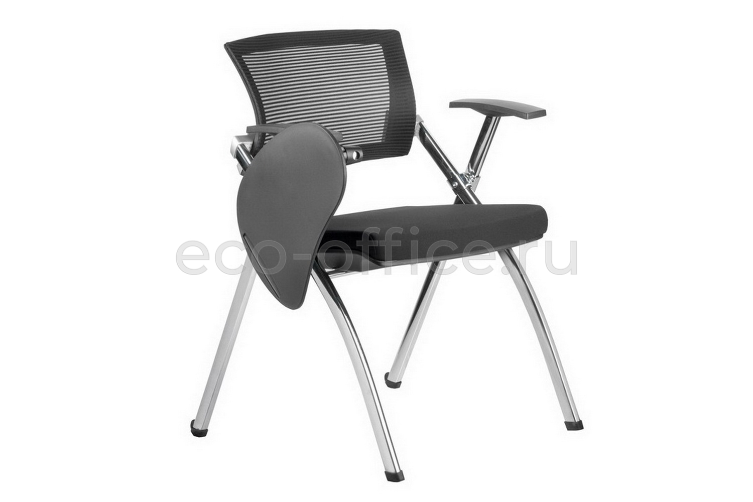 Конференц-кресло складное с пюпитром RV Chair CLICK 462TEC Чёрная ткань  стоимость