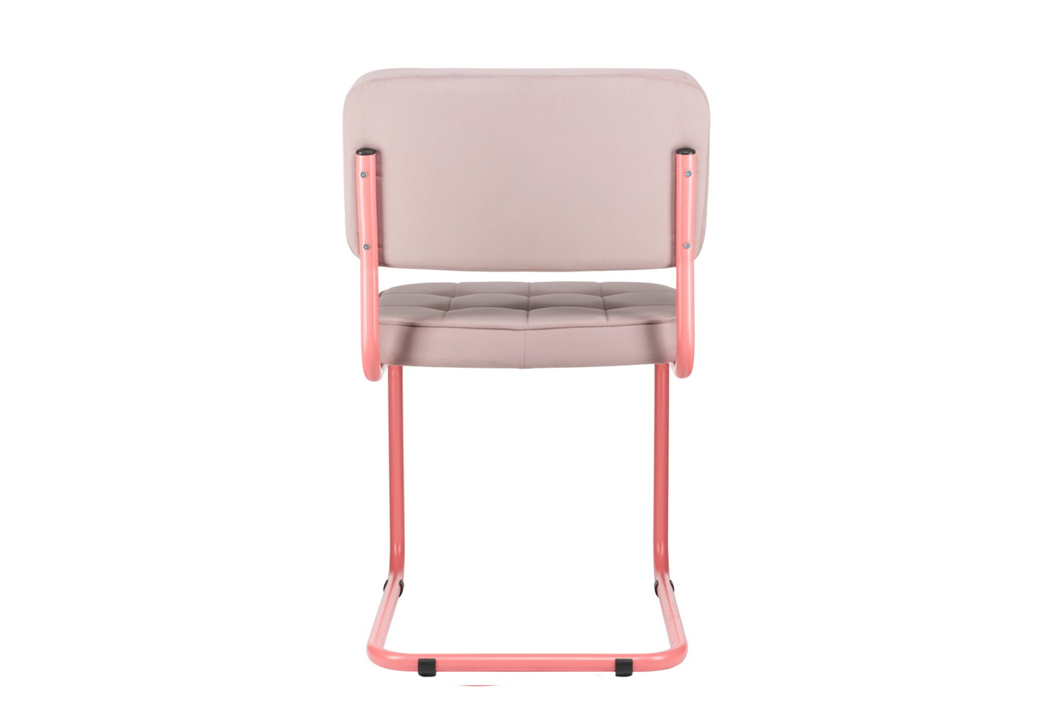 конференц-кресло eco-chair colombo comfort clm-05 розовый велюр / винтажная роза металл фото