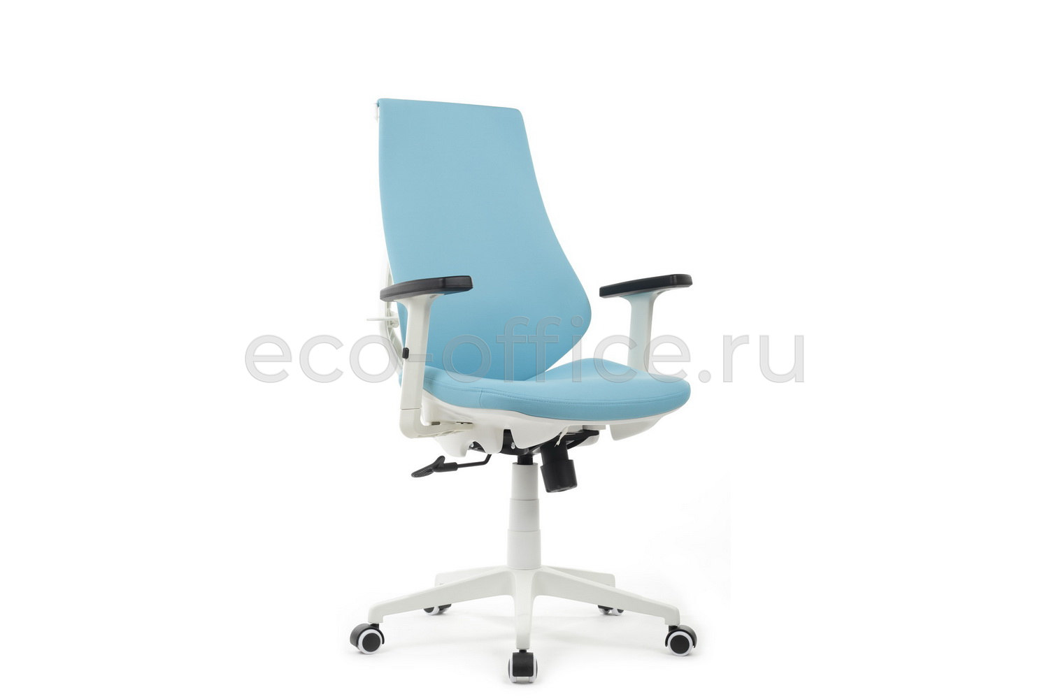 Кресло RV Design XPRESS CX1361М Белый пластик / Синяя ткань купить в Самаре