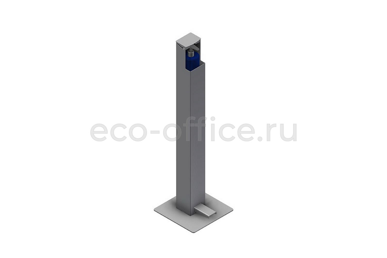 Ножной диспенсер для дезинфицирующих средств ECO-DIS Чёрный RAL 9005  стоимость