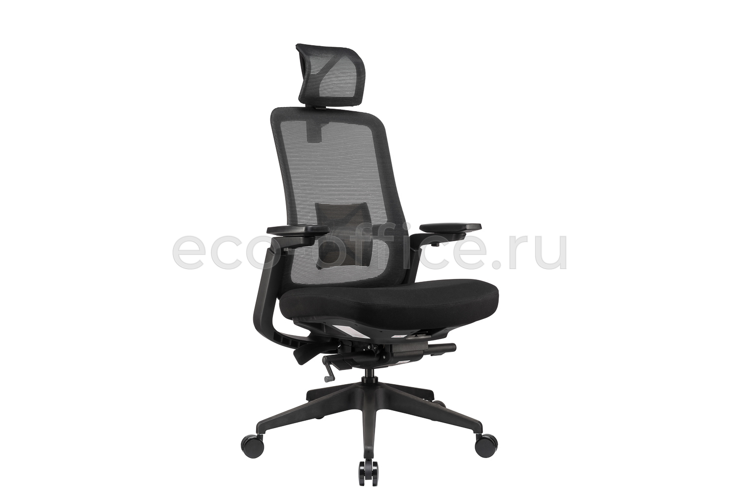 Кресло эргономичное ECO-CHAIR S7 Modern Чёрный купить в Самаре