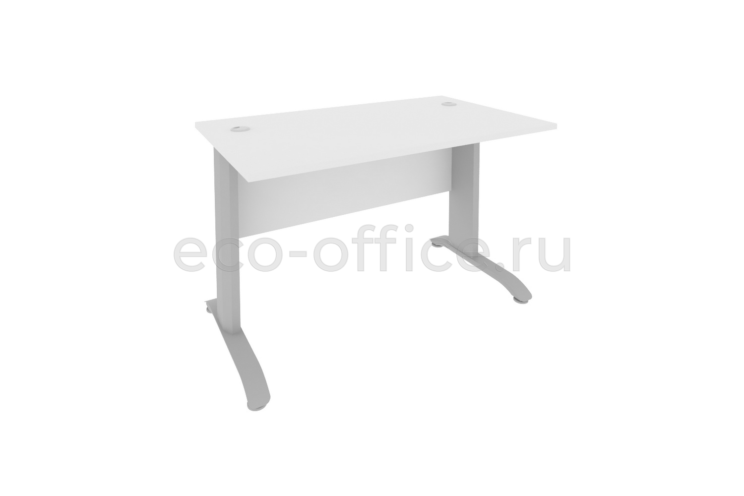 Стол письменный RIVA Metal ПЛ.СП-2 Белый купить в Самаре