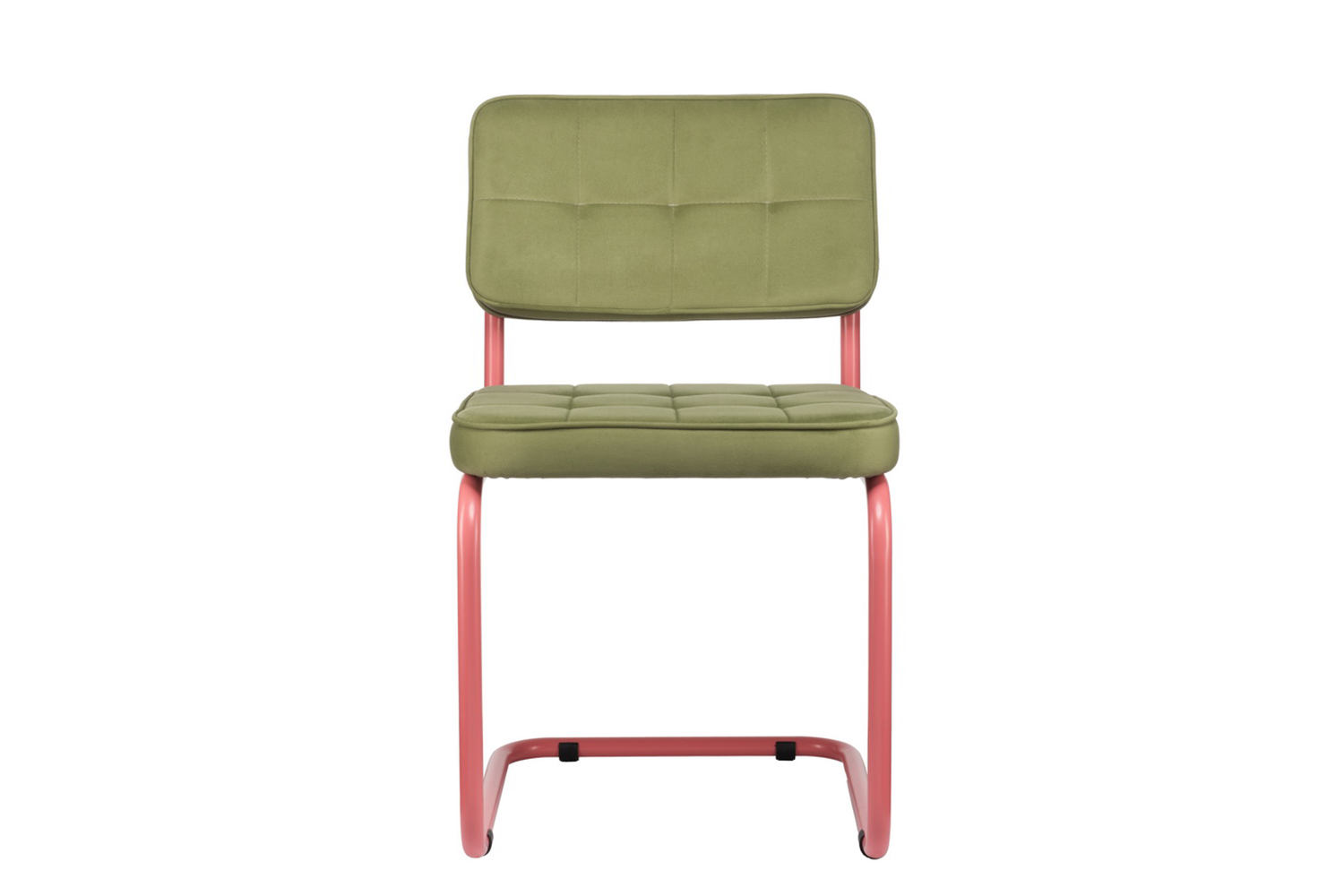 конференц-кресло eco-chair colombo comfort clm-05 оливковый велюр / винтажная роза металл фото