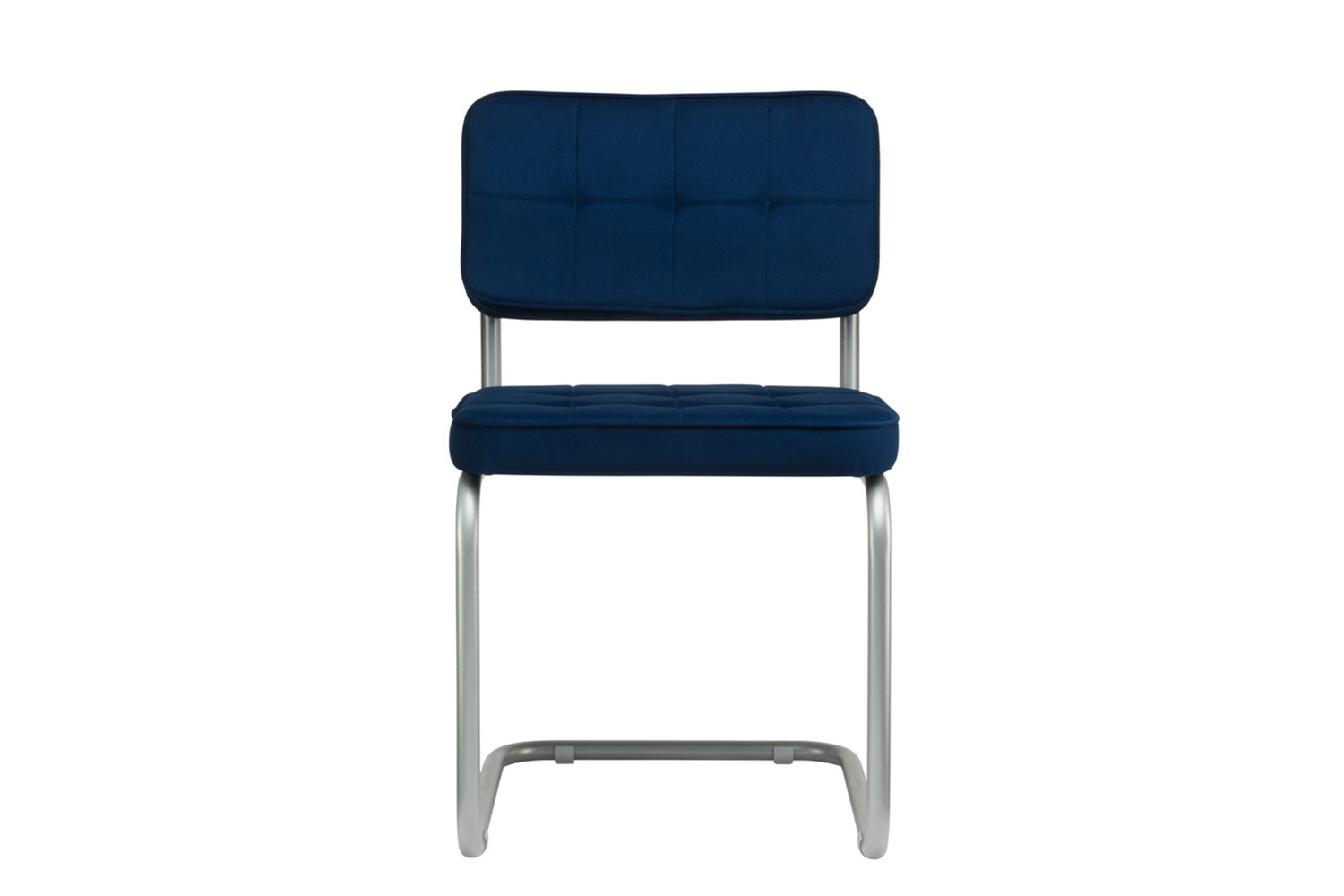 конференц-кресло eco-chair colombo comfort clm-05 синий велюр / серый металл фото