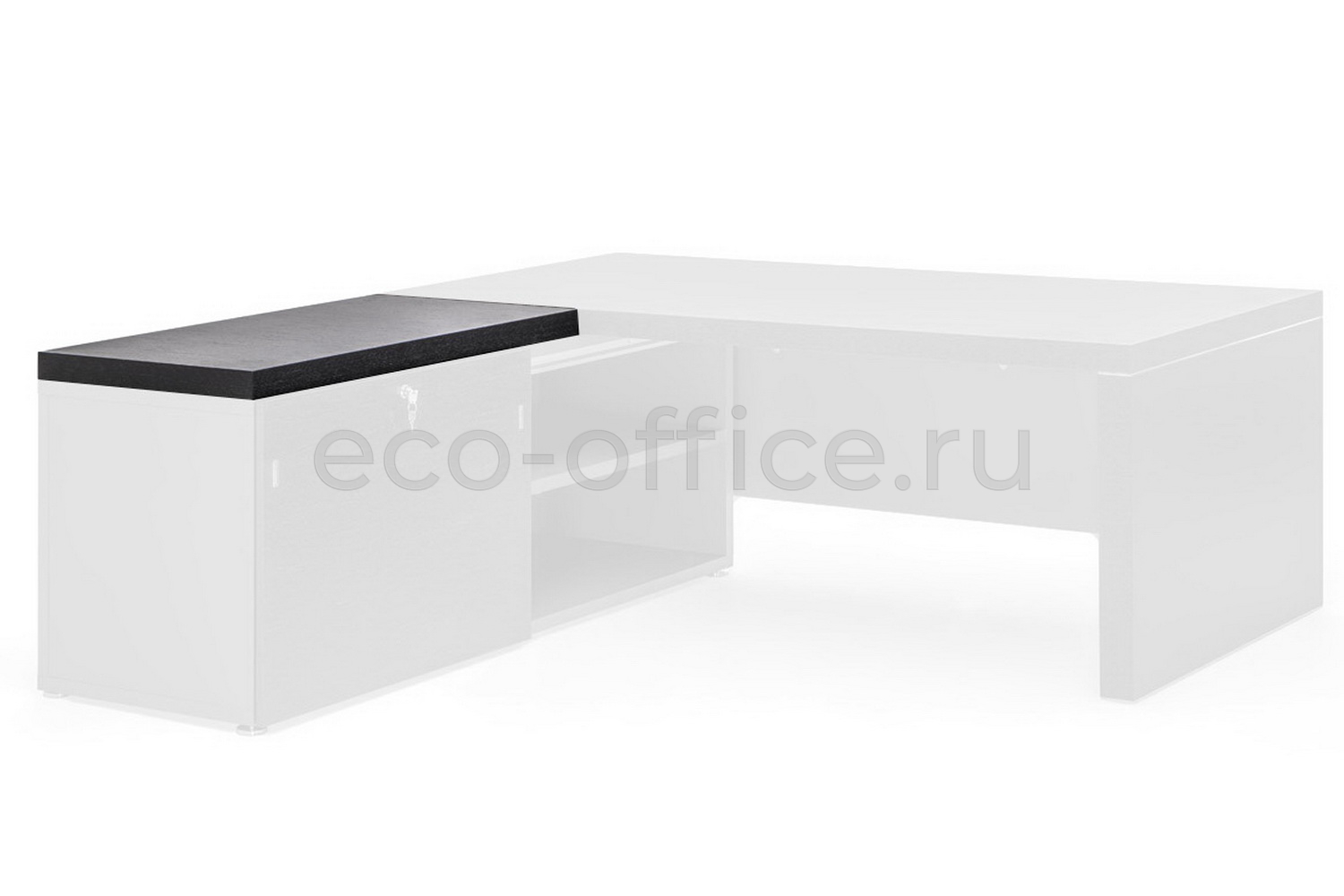 Топ опорной тумбы TITANO PTITP11060008C5 Черное Дерево купить в Самаре