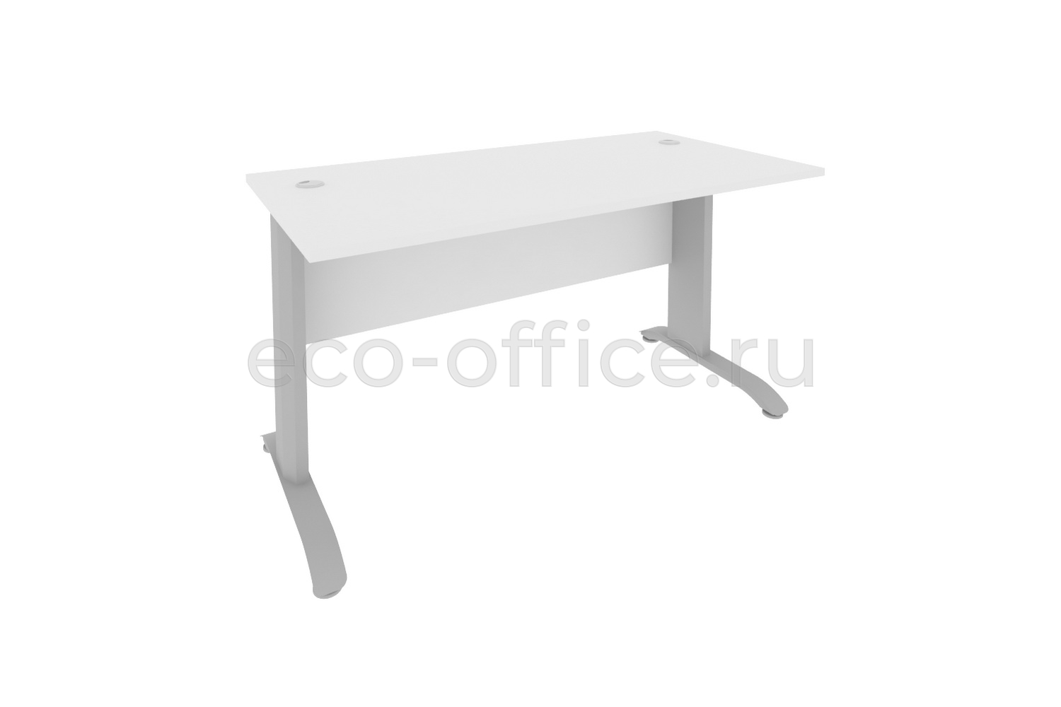 Стол письменный RIVA Metal ПЛ.СП-3 Белый купить в Самаре