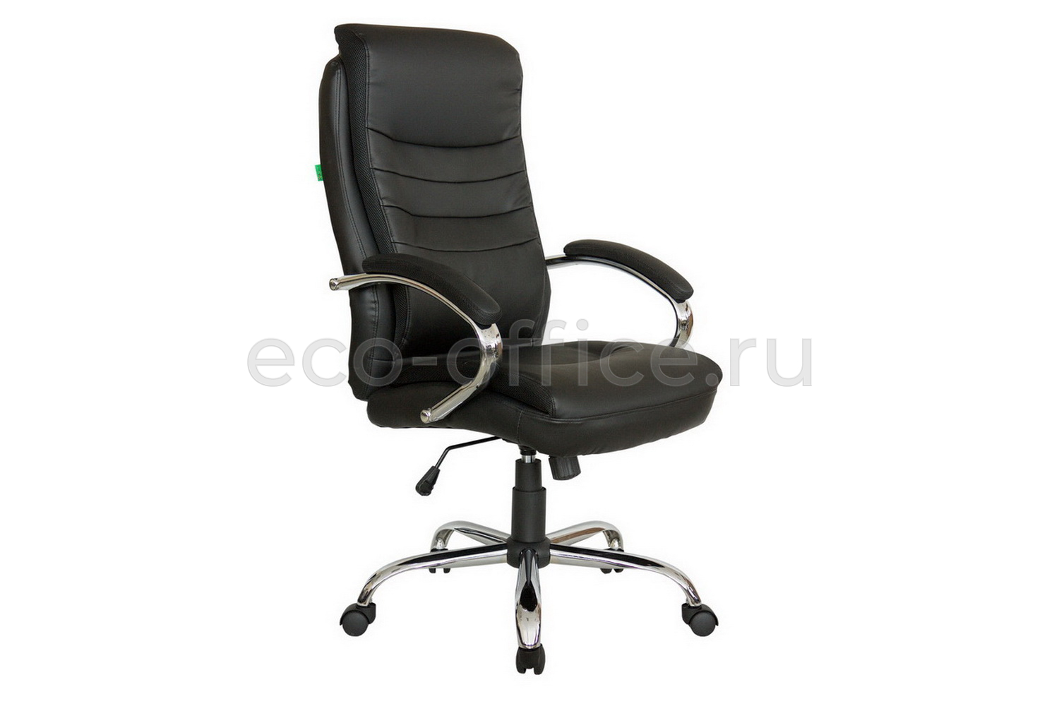 Кресло руководителя RV Chair HOOP 9131 Чёрная экокожа купить в Самаре
