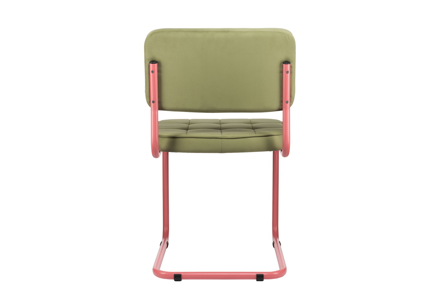 конференц-кресло eco-chair colombo comfort clm-05 оливковый велюр / винтажная роза металл фото