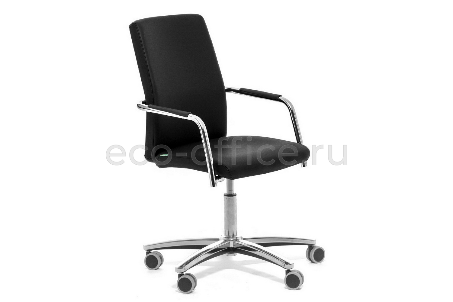 Кресло офисное Profoffice WELL SEAT Чёрная экокожа купить в Самаре