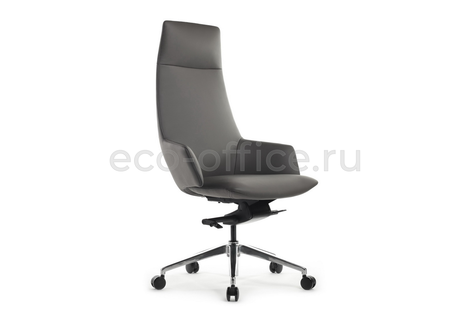 Кресло руководителя RV Design SPELL A1719 Антрацит кожа купить в Самаре