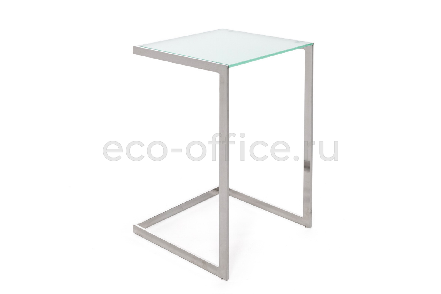 Стол кофейный TOWER polish base matt glass Матовое стекло купить в Самаре