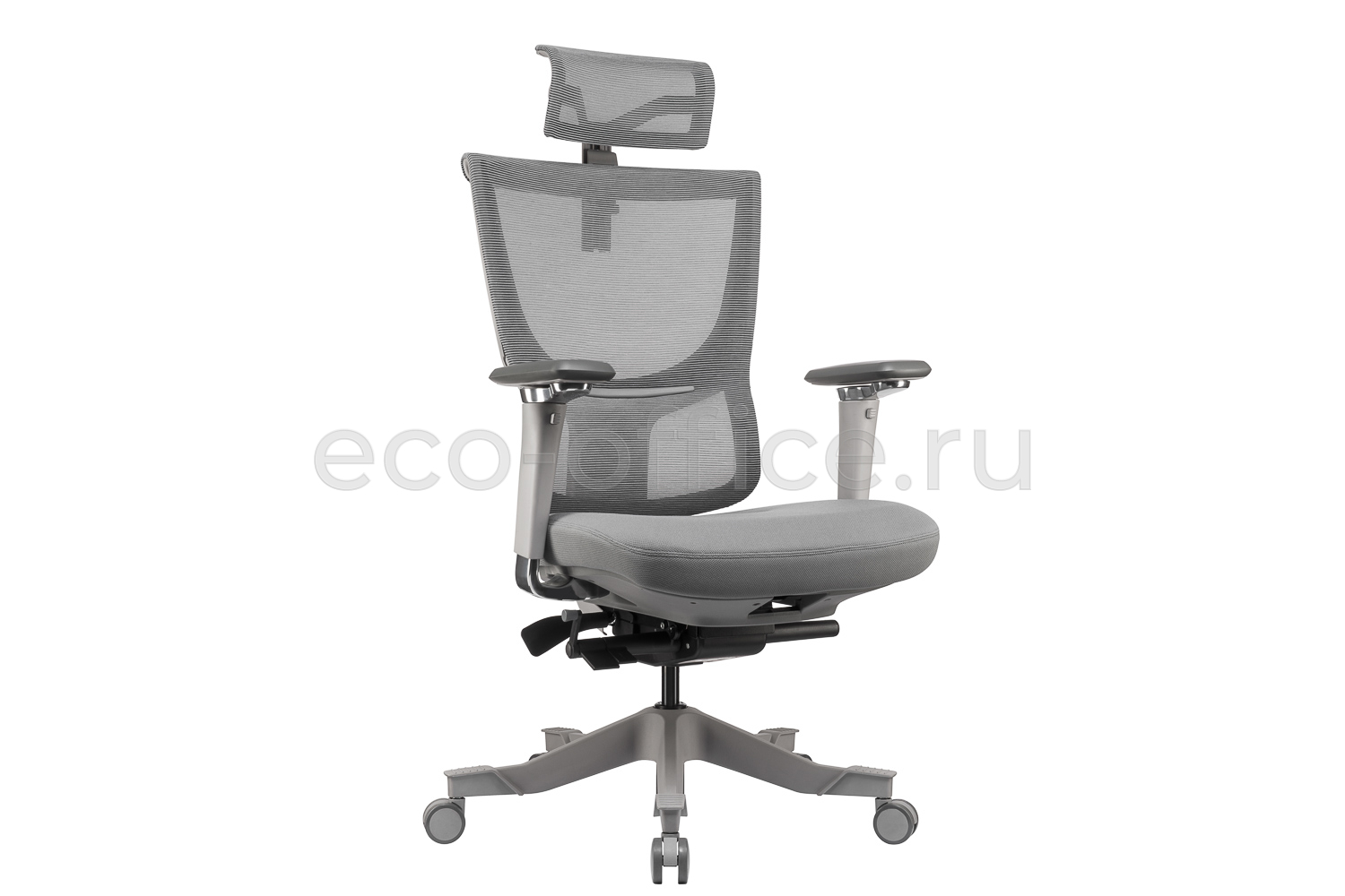 Кресло эргономичное ECO-CHAIR S8 Ergo Grey Серый купить в Самаре
