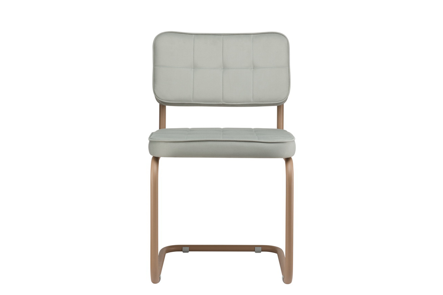 конференц-кресло eco-chair colombo comfort clm-05 серый велюр / капучино металл фото