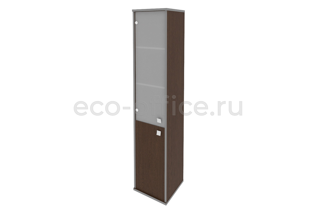Шкаф высокий узкий левый STYLE Л.СУ-1.2 (L) Венге Цаво купить в Самаре