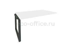 Проходной наборный элемент Оникс O.MO-NPRG-4 Белый Бриллиант / Антрацит металл фото