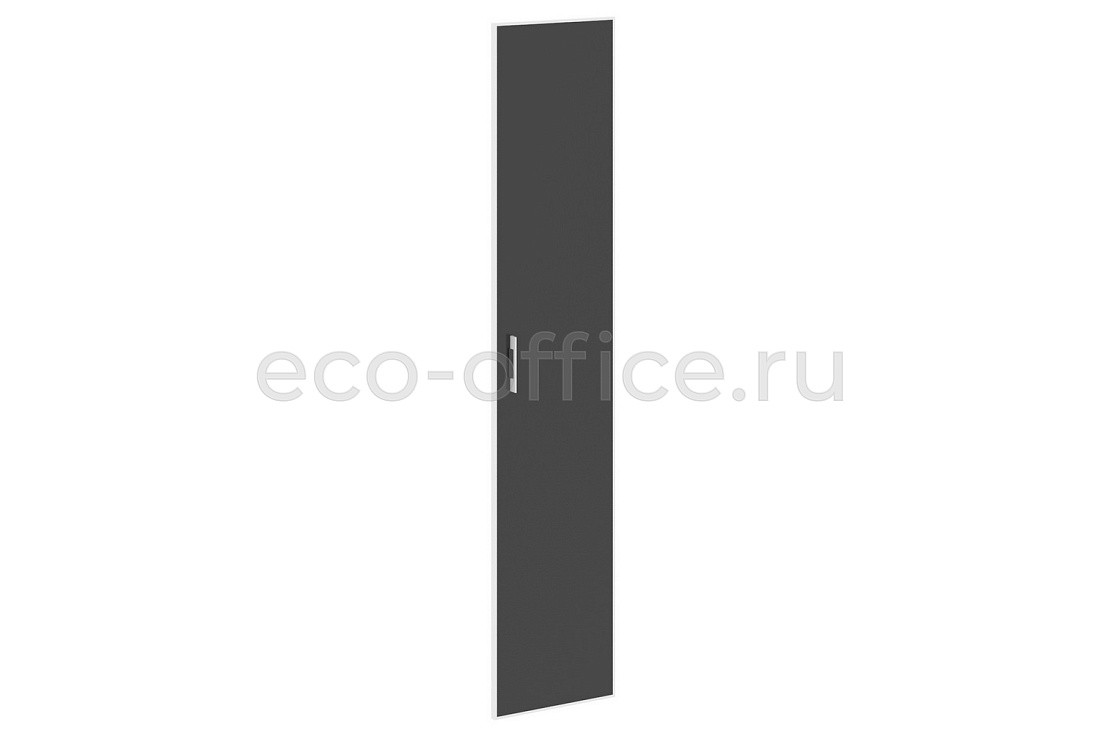 Дверь высокая стеклянная правая YALTA LT.S-1 R (R) black Чёрное стекло купить в Самаре