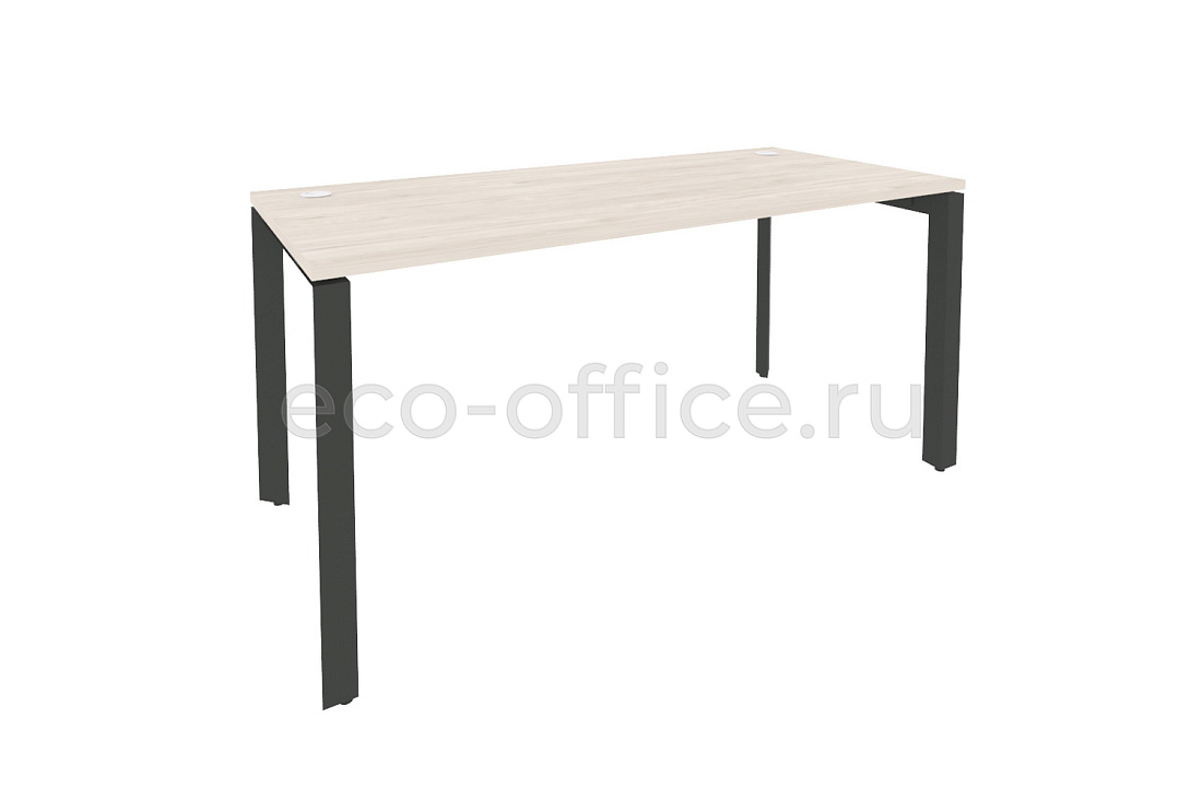 Стол рабочий на П-образном м/к ONIX O.MP-SP-4.7 Денвер Светлый / Антрацит металл купить в Самаре