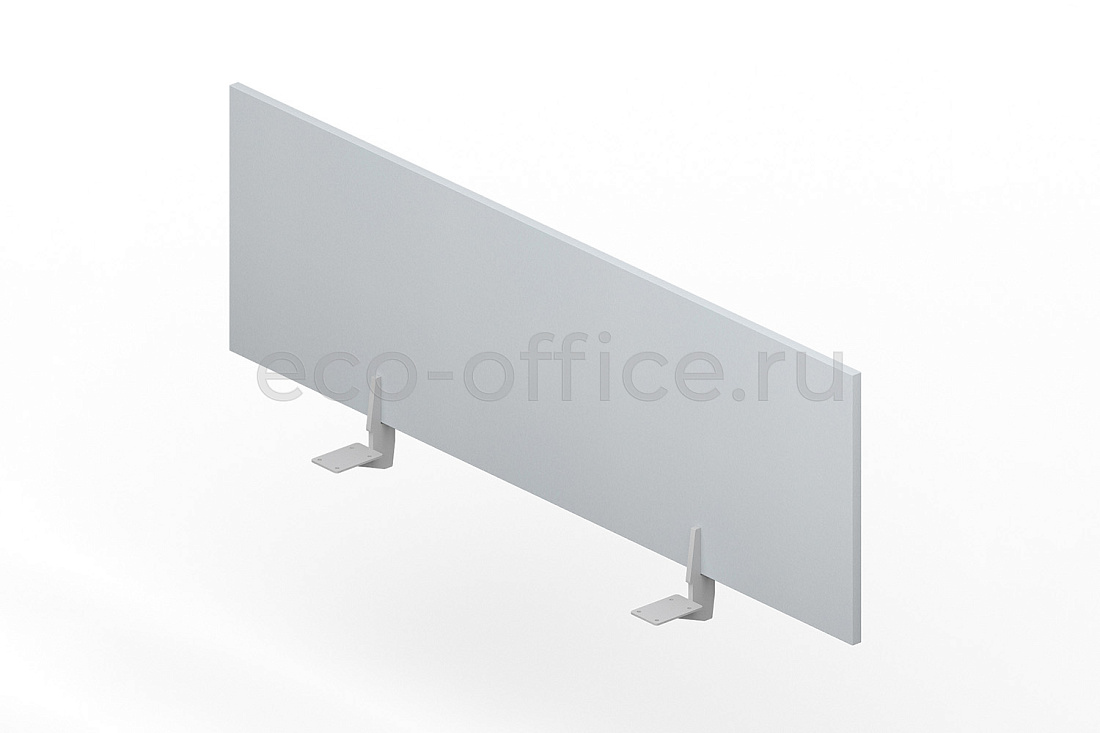 Экран меламиновый фронтальный для стола bench со слайдинг-системой UDSMFB120 Титан / Алюминий  стоимость