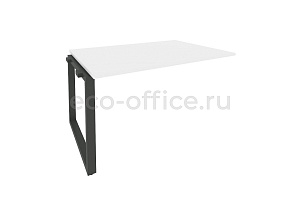 Проходной наборный элемент Оникс O.MO-NPRG-3 Белый Бриллиант / Антрацит металл фото