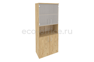 Шкаф высокий широкий Оникс O.ST-1.4 Тиквуд Светлый фото