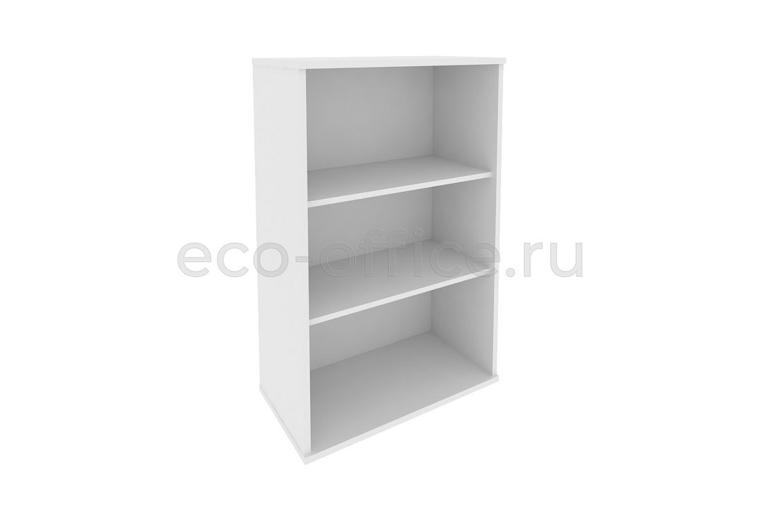 Стеллаж средний широкий STYLE Л.СТ-2 Белый купить в Самаре
