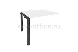 Проходной наборный элемент Оникс O.MP-NPRG-1 Белый Бриллиант / Антрацит металл фото
