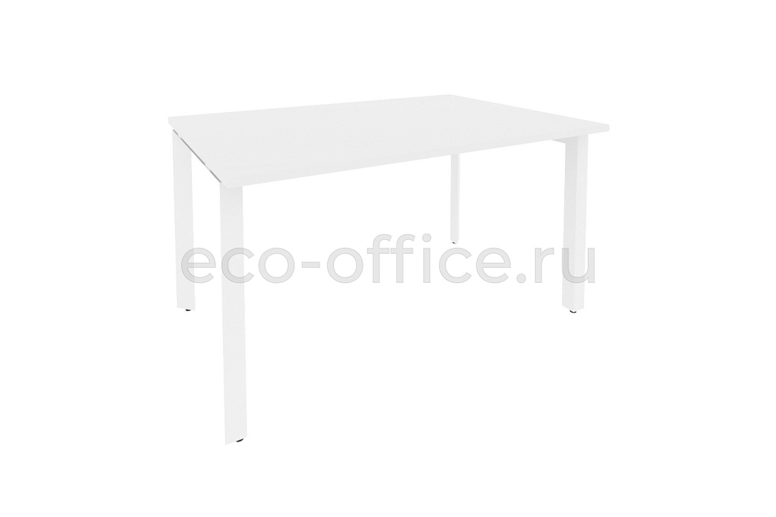 Стол переговорный (1 столешница) ONIX O.MP-PRG-1.3 Белый Бриллиант / Белый металл  купить в Самаре