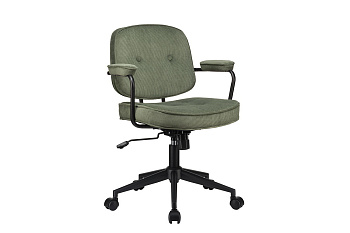 Кресло ECO-CHAIR CHESTER W-221T Зелёный велюр купить в Самаре