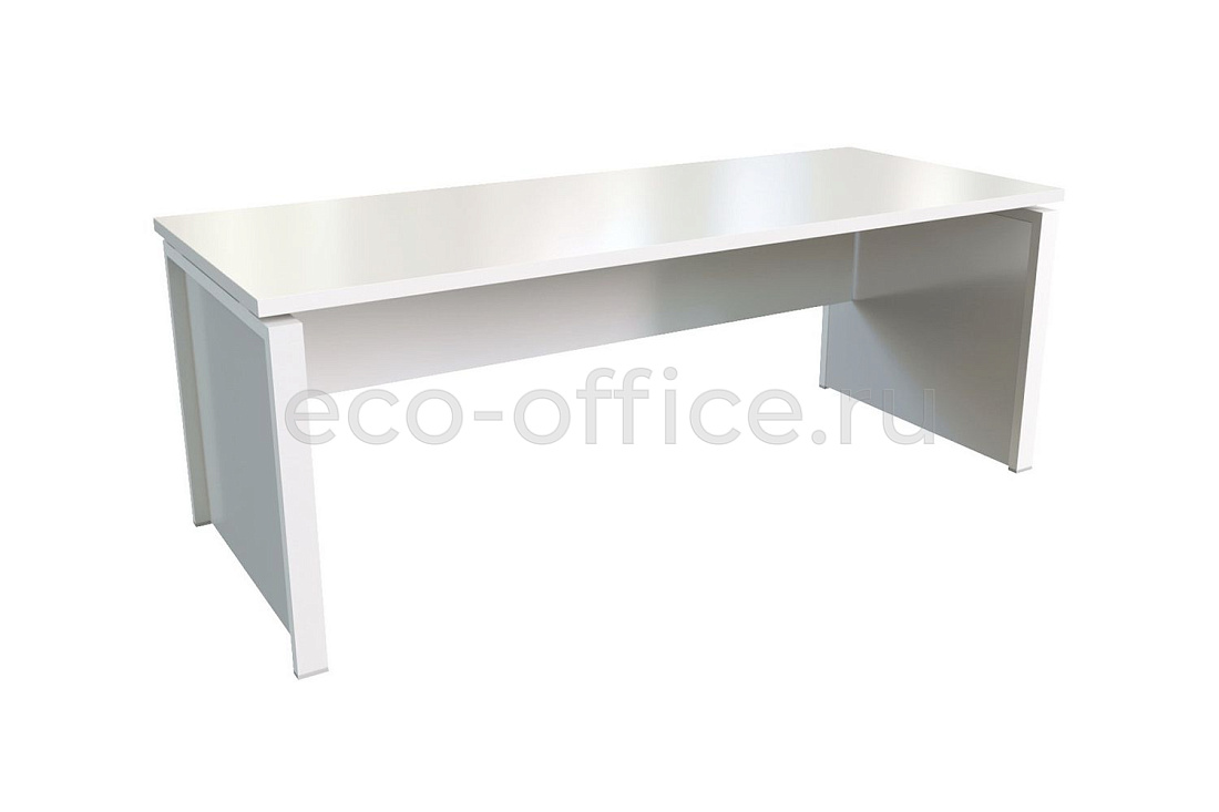 Стол руководителя STEEL EVO 17199 Белый купить в Самаре