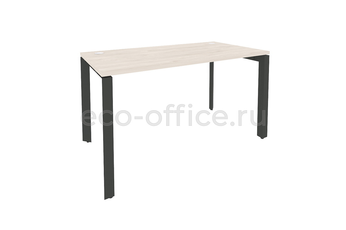 Стол рабочий на П-образном м/к ONIX O.MP-SP-3.7 Денвер Светлый / Антрацит металл купить в Самаре