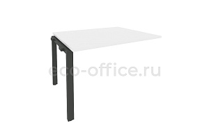 Проходной наборный элемент Оникс O.MP-NPRG-2 Белый Бриллиант / Антрацит металл фото