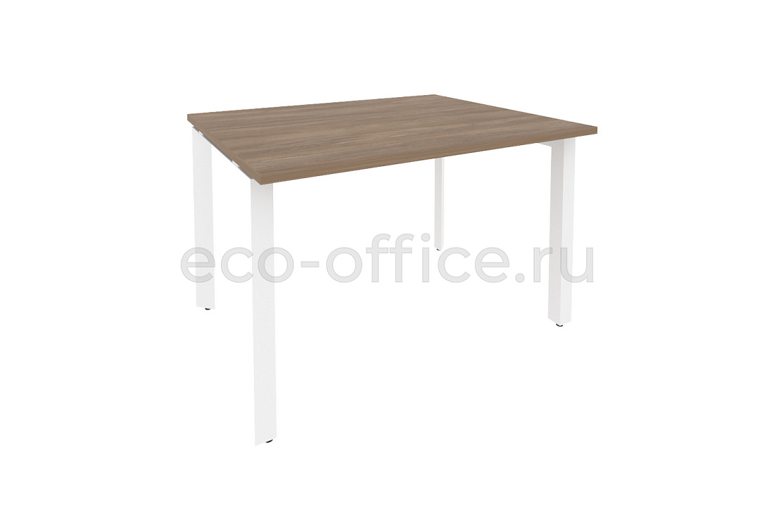 Стол переговорный (1 столешница) ONIX O.MP-PRG-1.2 Дуб Аризона / Белый металл  купить в Самаре