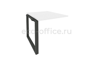 Проходной наборный элемент Оникс O.MO-NPRG-0 Белый Бриллиант / Антрацит металл фото