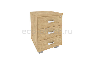 Тумба мобильная Оникс O.TM-3 Тиквуд Светлый фото