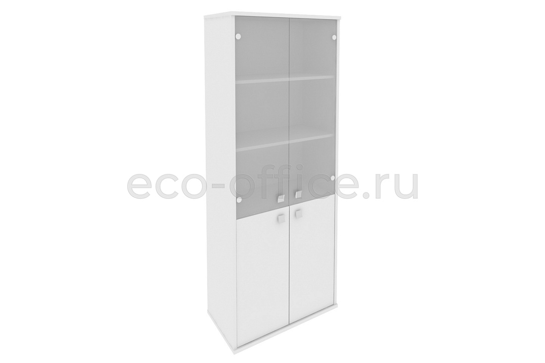 Шкаф высокий широкий STYLE Л.СТ-1.2 Белый купить в Самаре