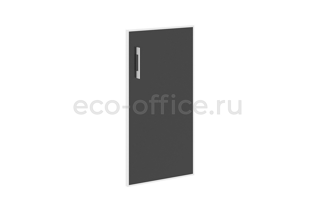 Дверь низкая стеклянная правая YALTA LT.S-3 R (R) black Чёрное стекло купить в Самаре