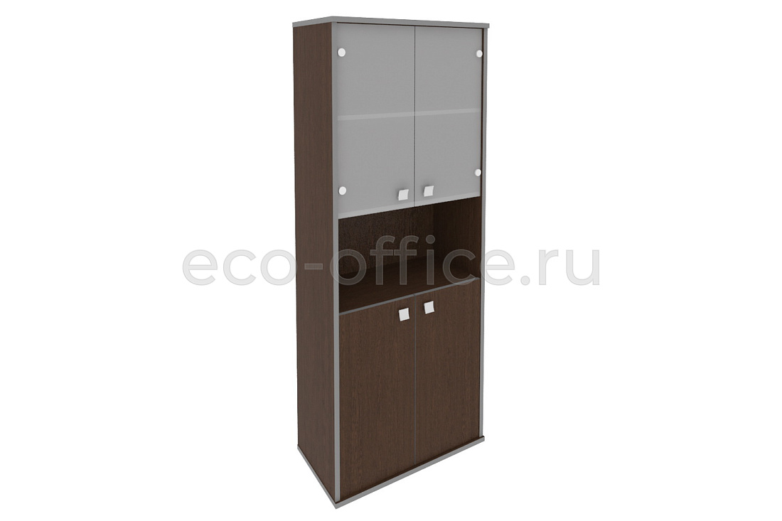 Шкаф высокий широкий STYLE Л.СТ-1.4 Венге Цаво купить в Самаре
