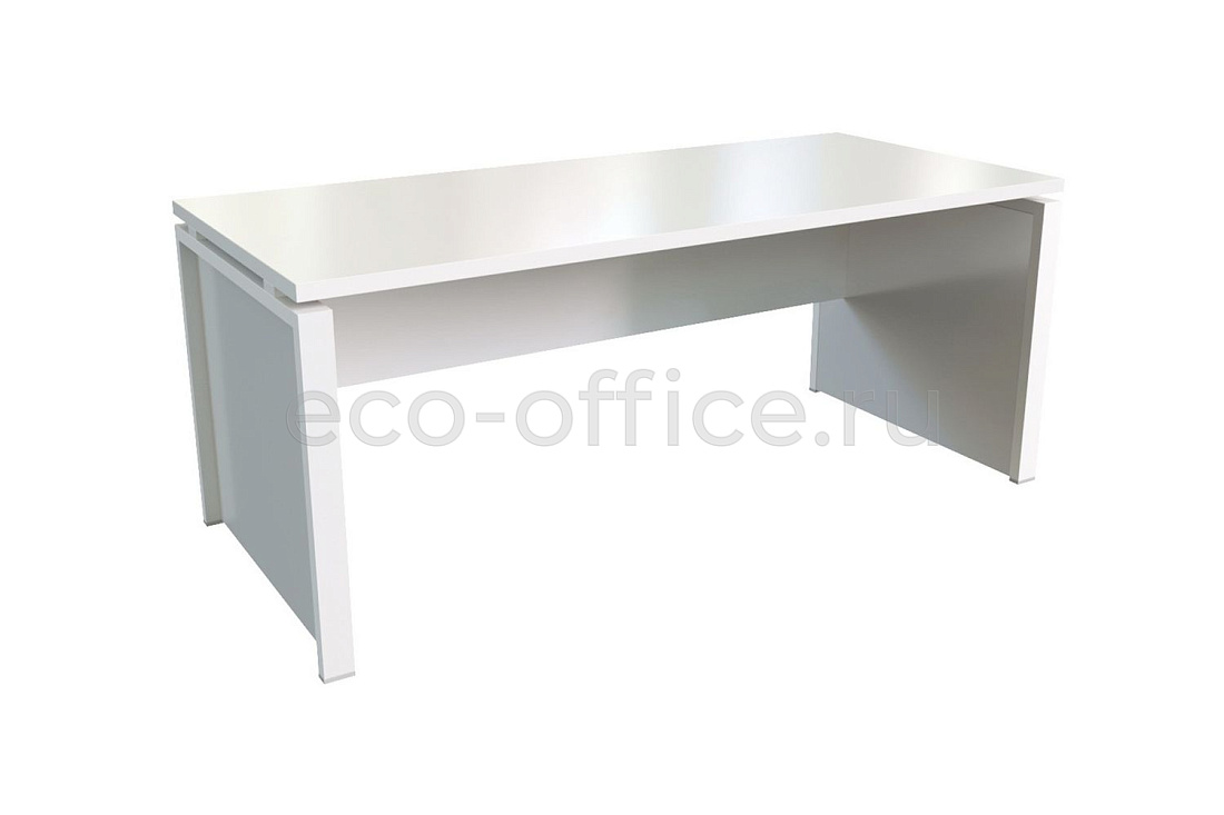 Стол руководителя STEEL EVO 17180 Белый купить в Самаре