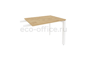 Брифинг-приставка на П-образном м/к Оникс O.MP-BR-9 Тиквуд Светлый / Белый металл фото