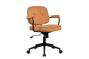 Кресло ECO-CHAIR CHESTER W-221T Горчичный велюр купить в Самаре