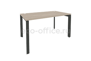 Стол рабочий на П-образном м/к Оникс O.MP-SP-3.8 Дуб Аттик / Антрацит металл фото