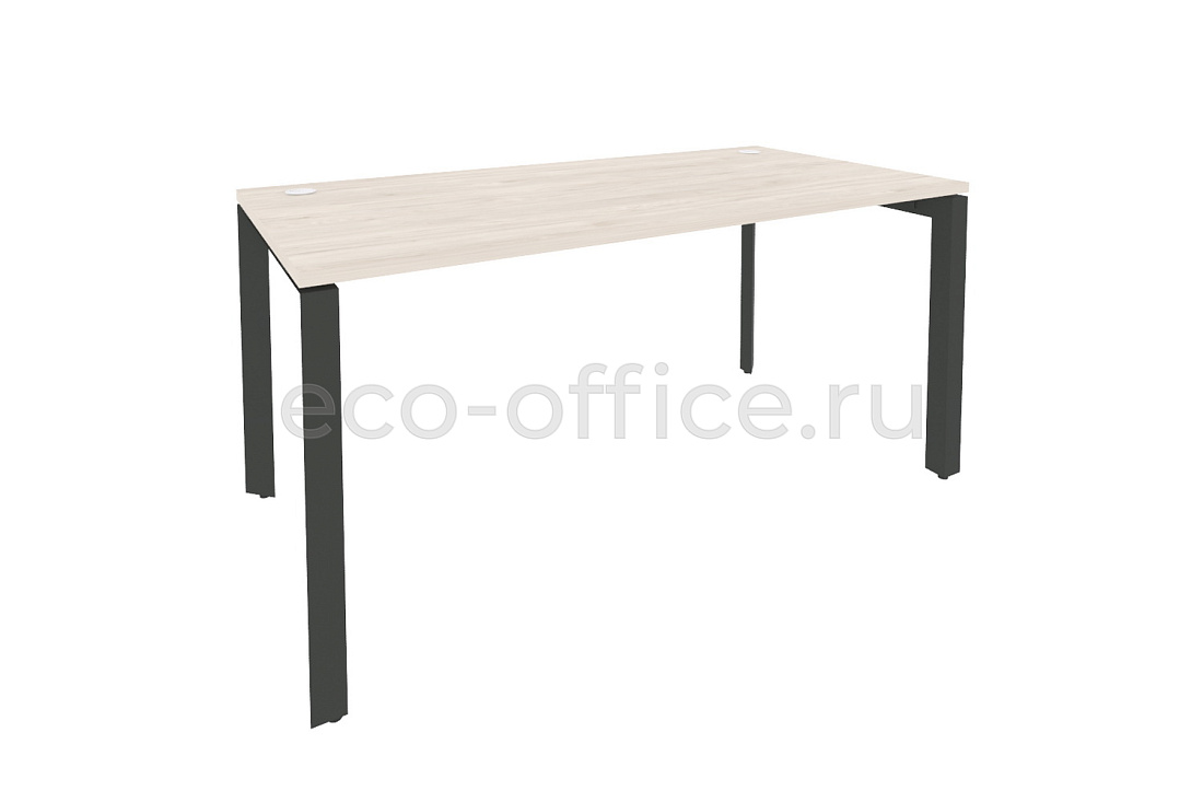 Стол рабочий на П-образном м/к ONIX O.MP-SP-4.8 Денвер Светлый / Антрацит металл купить в Самаре