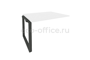Проходной наборный элемент Оникс O.MO-NPRG-2 Белый Бриллиант / Антрацит металл фото