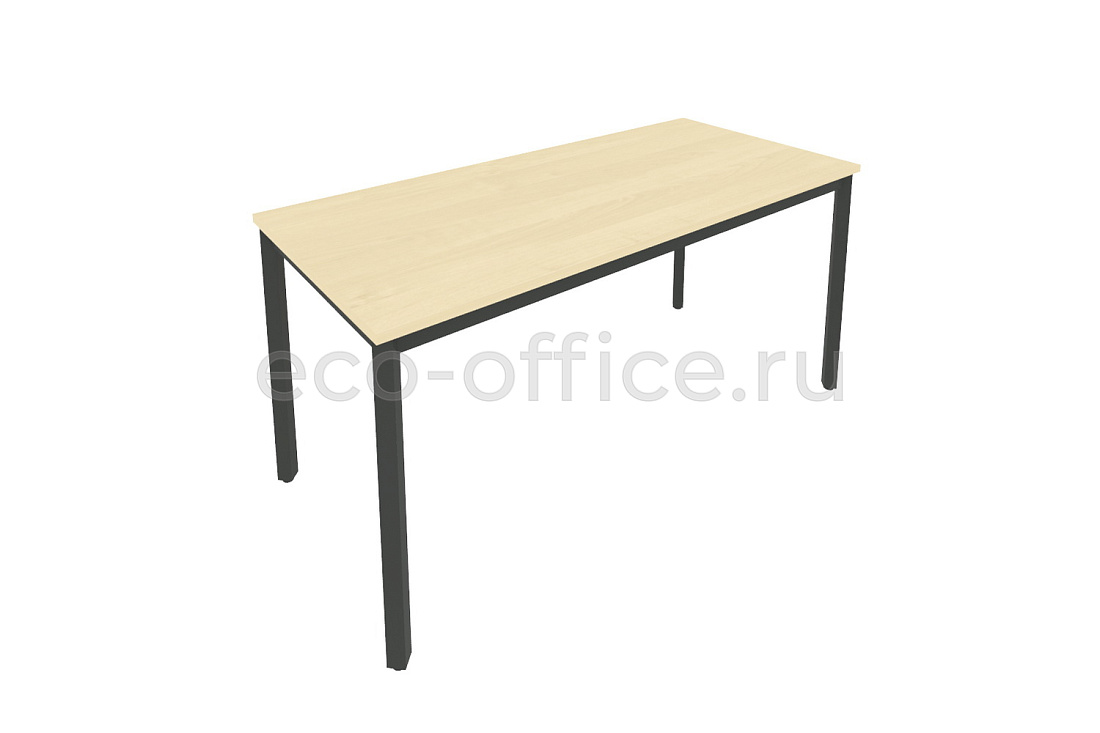 Стол письменный на металлокаркасе SLIM SYSTEM С.СП-6 Клён / Антрацит металл купить в Самаре