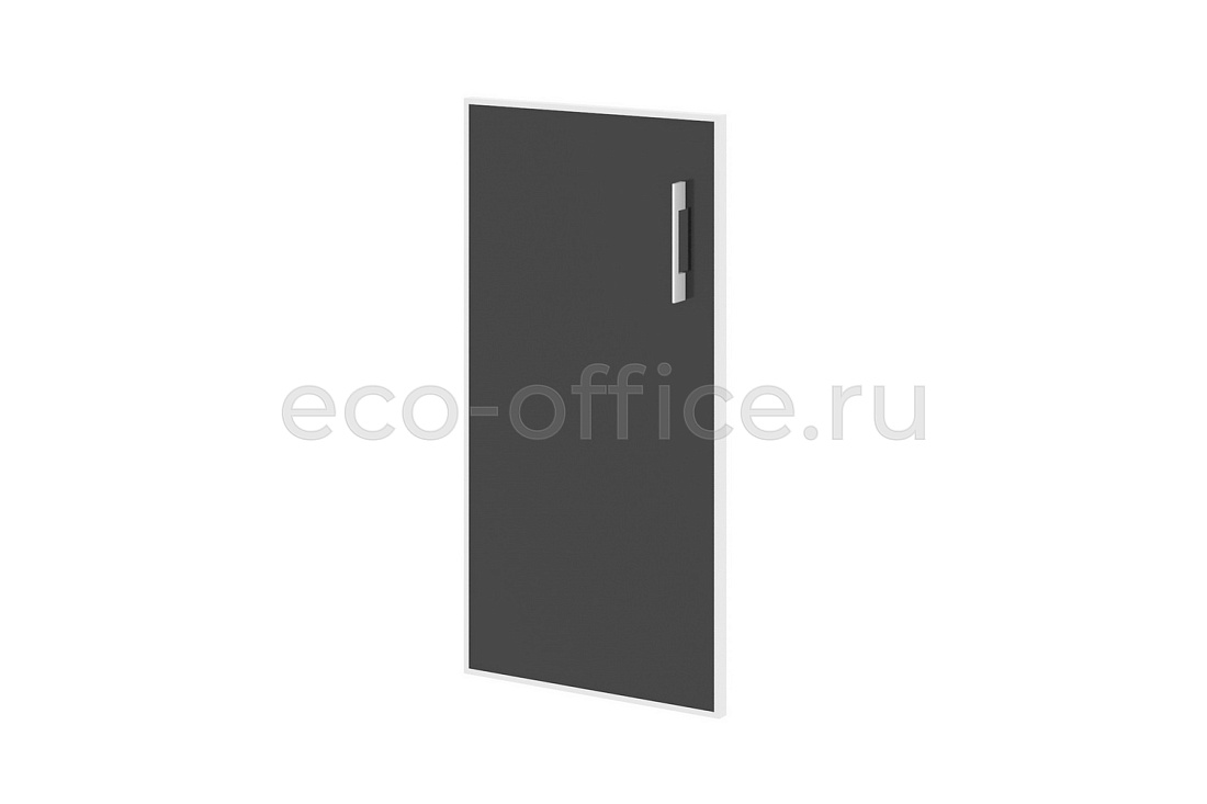 Дверь низкая стеклянная левая YALTA LT.S-3 R (L) black Чёрное стекло купить в Самаре