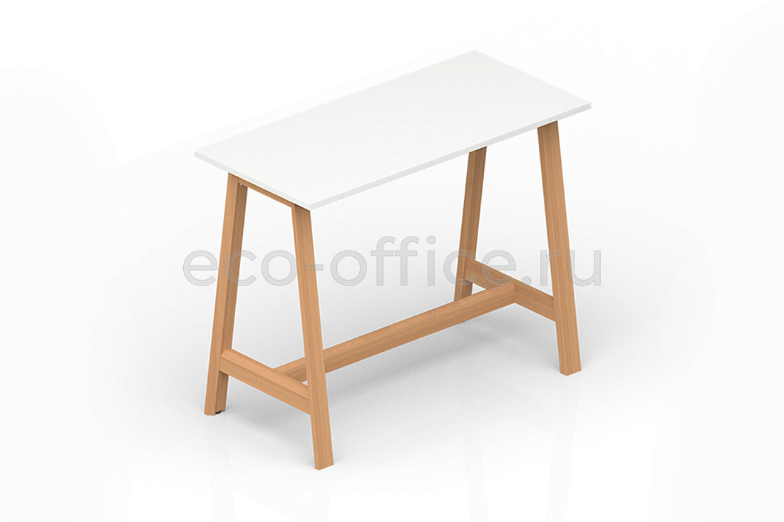 Высокий стол для переговоров ARTWOOD High AWMH157 Белый купить в Самаре