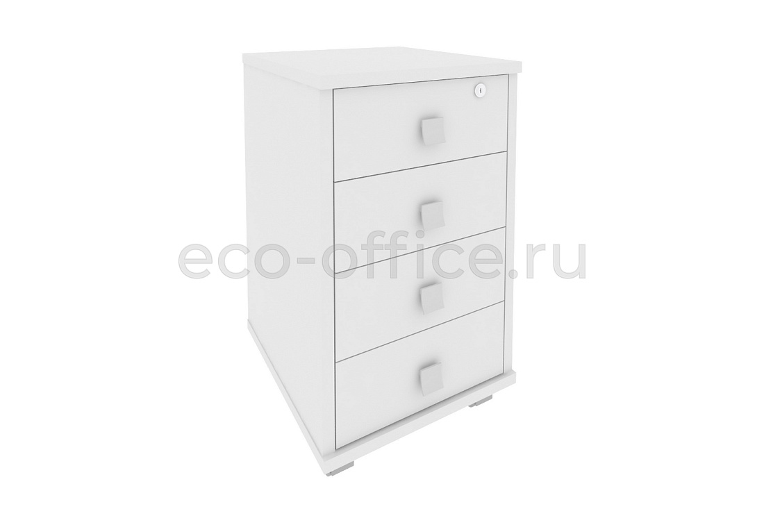Тумба подкатная STYLE Л.ТМ-4F Белый купить в Самаре