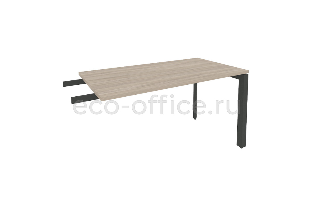Брифинг-приставка на П-образном м/к ONIX O.MP-BR-13 Дуб Аттик / Антрацит металл  купить в Самаре