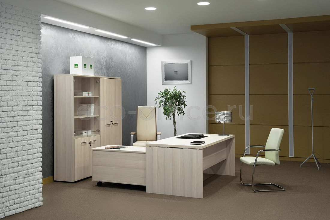 Кабинет руководителя FERMO WOOD Дуб Светлый купить в Самаре