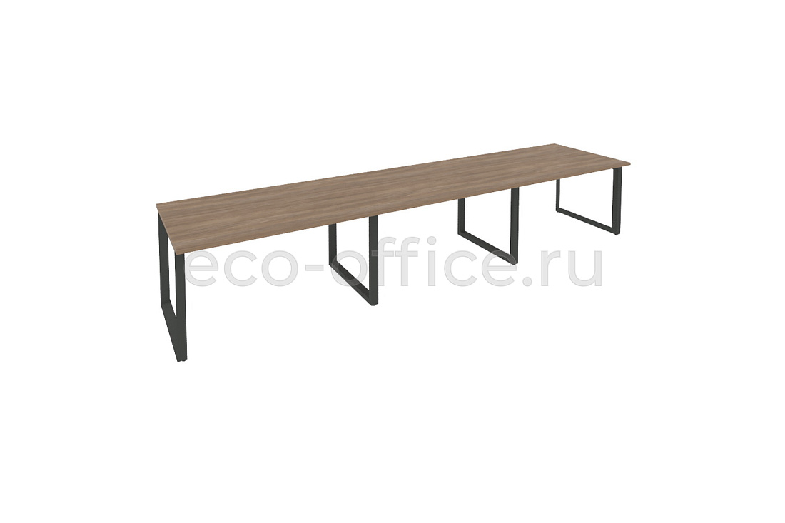 Стол переговорный (3 столешницы) ONIX O.MO-PRG-3.3 Дуб Аризона / Антрацит металл  купить в Самаре